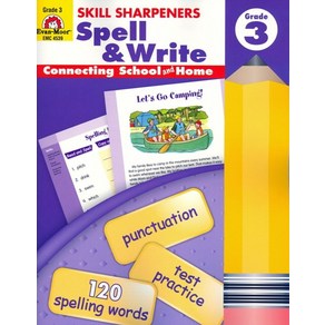 Skill Shapenes Spell & Wite 3, Evan-Moo Educational Publis..