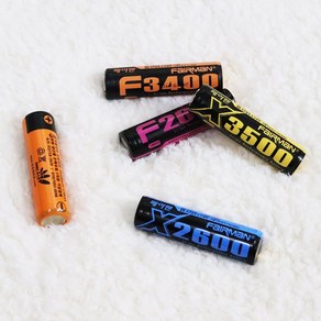 LG셀 삼성셀 18650 배터리 2600mAh~3500mAh 충전지 보호 비보호 리튬이온충전지, 페어맨 18650 F3400 (와이드캡), 1개, 1개입