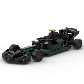 호환블럭 스피드챔피언 Mercedes F1 W14 메르세데스 벤츠 레이싱 MOC-139850 창작 신제품