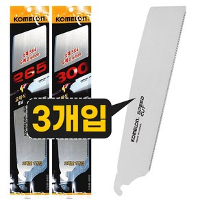 코메론 OSB 교체용 목공톱날 3P (265 300mm 톱날교체 경목 합판 각목 MDF 목공톱), OSB-265mm, 3개