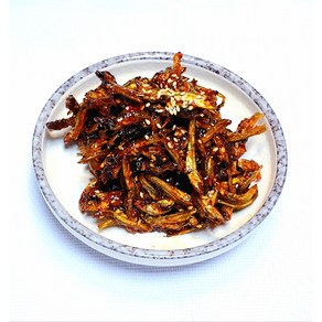 국산 중멸치 고추장볶음 500G (머리내장제거)