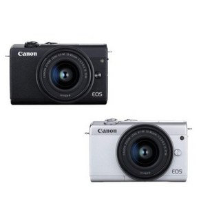 [캐논] EOS M200 + 15-45mm IS STM (블랙 화이트) /GD, 화이트