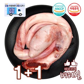 (배터짐) 보신용 한우 우랑 소우신 두마리분, 2개, 1.1kg