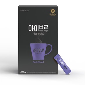 맥널티 아이브루 다크 200개입