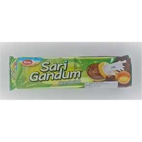 킹푸드 인도네시아 사리간둠 샌드 비스킷 수수 앤 초코향108g Indonesian Sarigandum Sand Biscuit Sausage and Choco Scent