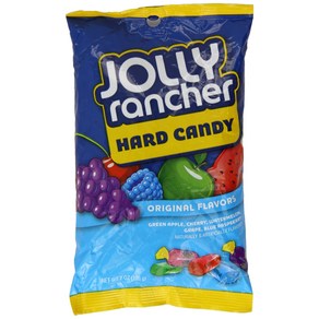 Jolly Ranche Had Candy Assoted Flavos Jolly Ranche 하드 캔디 다양한 맛, 198g, 1개