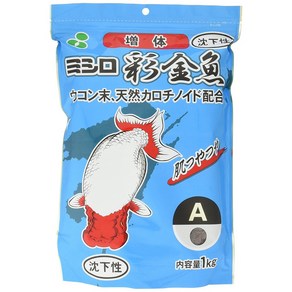 Michiro 미시로 금붕어 사료 침하성 A 1kg