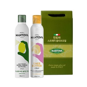 [만토바] 2입 선물세트(오리지널 200ml + 기버터 200ml)