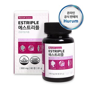 석류 은행잎 추출물 갱년기 여성 비타민D 식약처인증 골다공증예방 기억력 혈행 개선, 90정, 1개