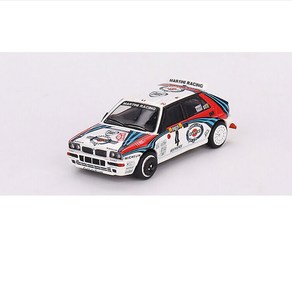 미니지티(455)1:64 란치아델타 Integrale Evoluzione 1992 WRC 몬테카를로랠리 우승 마티니 레이싱 No.4