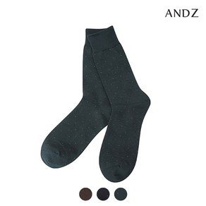 앤드지 앤드지 도트 패턴 장목 양말_BZC5AY1105
