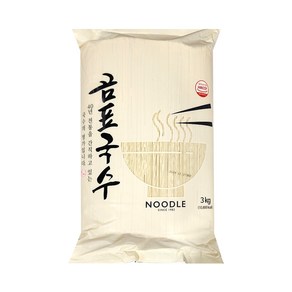 곰표국수 소면 영동식품 국수명가 40년전통, 3kg, 4개