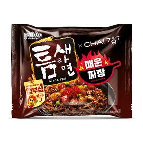 팔도 틈새라면 매운짜장 200g