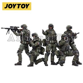 JOYTOY 1/18 3.75 액션 피규어 러시아 해군 보병 애니메이션 컬렉션 군사 모델 선물 5 개/세트, 1개