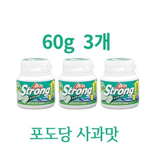 알프스 스트롱 포도당 캔디 사과맛 60g x3개, 3개, 30정