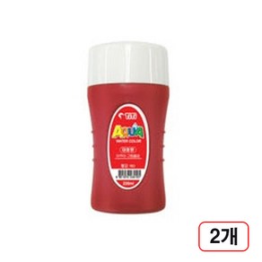 티티)아쿠아대용량물감(빨강/220ML) 2개입