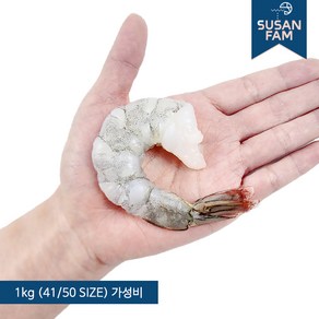 프리미엄 생 칵테일새우 900g~1kg 감바스 1kg 소 82-100마리 인도/중국