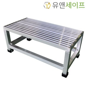 [유앤세이프]국산 알루미늄 계단발판 사다리 작업발판 경량 고무캡 1단 2단 3단 4단, 1단 고무캡, 1개