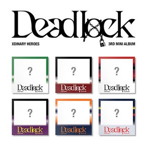 엑스디너리 히어로즈 Xdinay-Heoes - 미니3집 Deadlock (컴팩트반) 랜덤발송