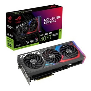 ASUS ROG STRIX 지포스 RTX 4070 Ti SUPER O16G GAMING OC D6X 16GB 인텍앤컴퍼니, ROG-STRIX-RTX4070TIS-O16G