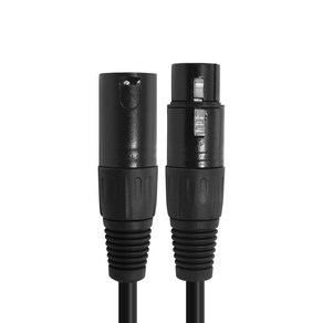 XLR 캐논 M-F 마이크 연장 케이블 1.5M ML-XFX015, 혼합색상