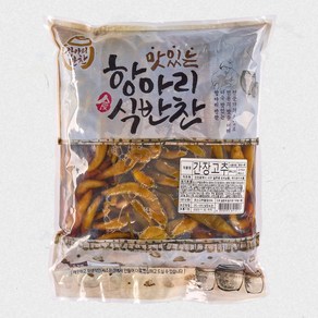 케이와이식품 항아리반찬 간장고추 1kg, 10개