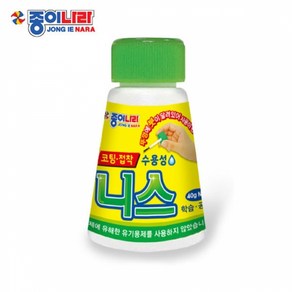 대진교육 종이나라 니스(40g) 코팅 장작 수용성 클레이 지점토 찰흙 나무, 1개