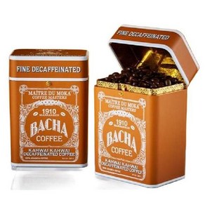 BACHA coffe 바샤 커피 Kahwa Kahwa 카와카와 디카페인 홀빈 원두 250g 다크초콜릿 향, 1개