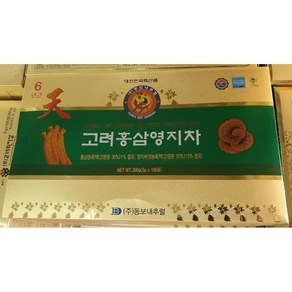 동보내츄럴 고려홍삼영지차 3g x 100포, 1개