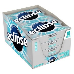 Eclipse Gum (8 Pack) Pola Ice Suga Fee Chewing Gum Bul Eclipse Gum (8팩) Pola Ice 무설탕 츄잉껌 대량팩 18, 1개