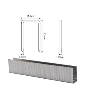 타카총 전기타카 네일건 에어 무선 전동 스테인레스 스틸 스테이플 U 자형 못 공압 네일 건 DIY 목공 도구 소파 1010J 1013J 1022J 2000 개, 3) 1022J 2000pcs, 2000개