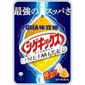 UHA 미각당 시게킥 UNLIMITED 스파크 레몬 20G×10개, 10개, 20g