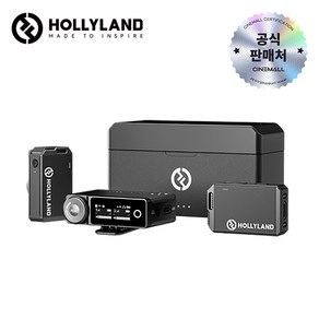 홀리랜드 HOLLYLAND LARK MAX DUO 라크 맥스 듀오 무선 마이크 (TX2+RX1)