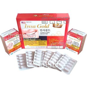 인사골드 1 500mg 60정 뼈 치아영양제