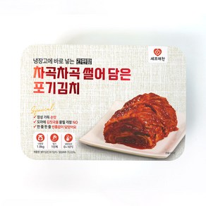 셰프애찬 썰어담은 배추김치, 1.8kg, 1개