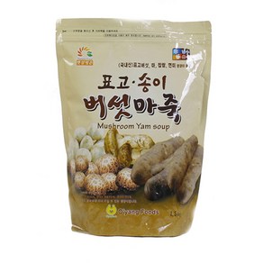 [삼화상사] 표고송이버섯마죽 1.5 kg 1 봉지