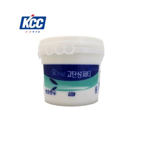 KCC친환경 숲으로 고탄성 균열 크랙보수 퍼티 4L, 화이트(고탄성), 1개