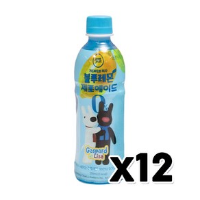 가스파드와리사 블루레몬제로에이드 페트음료 350ml x 12개