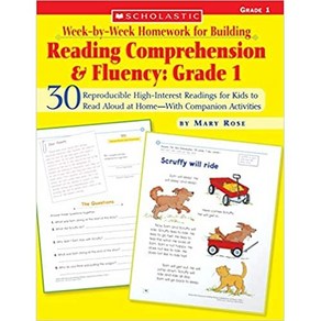 Week-by-week Homewok fo Building Reading Compehension and Fluency, Scholastic Teaching Resouces