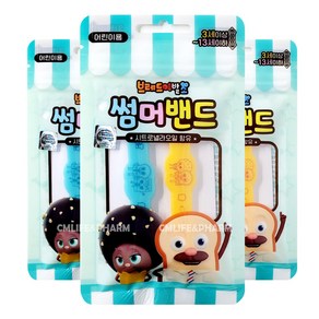 아텍스 브레드이발소 썸머향밴드 2p, 3개, 혼합색상