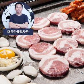 대한민국장사꾼 국내산 돼지고기 돈 뽈항정 600g, 3개