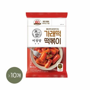 CJ 미정당 방앗간 가래떡 떡볶이 2인분(400g) x10개, 400g, 10개