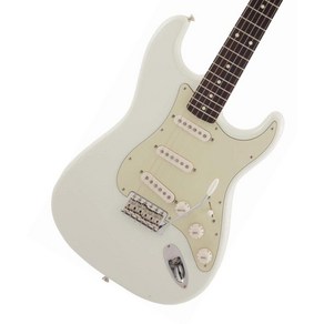 Fende 일렉트릭 기타 Made in Japan Taditional 60s Statocaste® Rosewood Fingeboad Olympic White, 1개, 올림픽 화이트, 오른손잡이