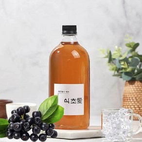 햇살 영양 가득담은 식초 전통방식 발효숙성 건강 천연발효 음용식초 아로니아식초 프리미엄, 1개, 500ml