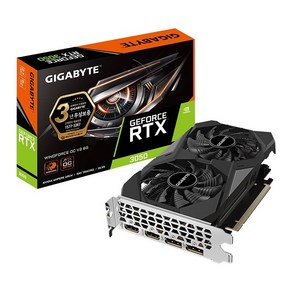 [GIGABYTE] 지포스 RTX 3050 WINDFORCE OC V2 D6 6GB 제이씨현, GIGABYTE