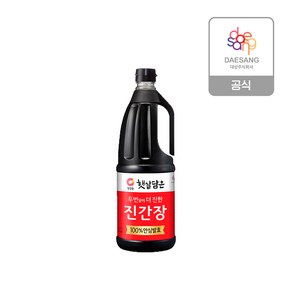 청정원 두번달여더진한 진간장 1.7L x 2개 +(증정)진간장200ml