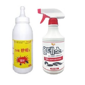 판데스600g 1개 올데스유제 500ml 1개 지네 노래기 공벌레 퇴치, 1개입