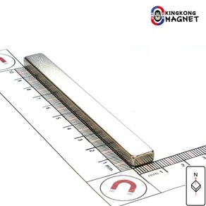 100mmX10mmX5mm 킹콩 네오디움 사각자석