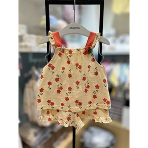 [압소바] 여름 40% /한여름에도 시원한 민소매 스타일 /끈나시 스타일로 바캉스룩으로도 GOOD /프릴소매로 귀엽게*로로무소상하*