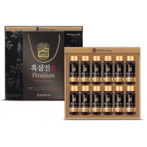 명절 건강선물 광동 흑삼진, 12개, 100ml